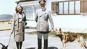 Adolf Hitler and Eva Braun
